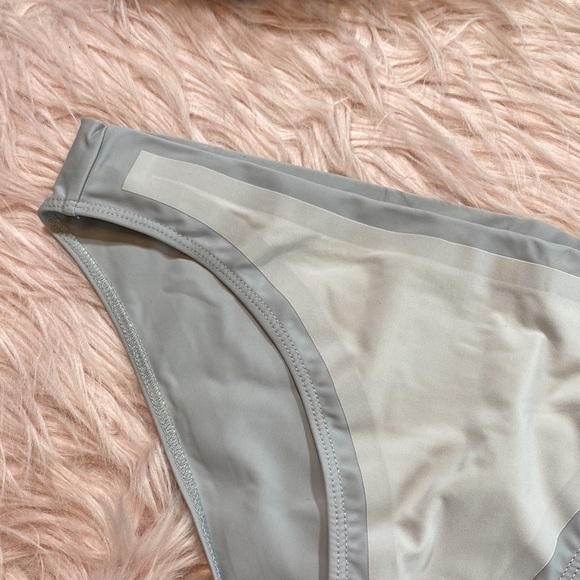 NWOT ADAY It Takes Two Bikini Bottom Grey sz S - Picture 3 of 9